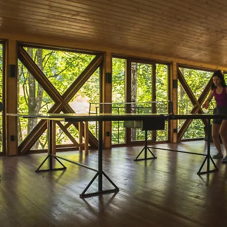 Kemping Camp Bilyi Slon Dzembronya